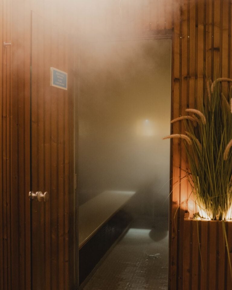 Steam room at Mirra Porto Spa, Porto